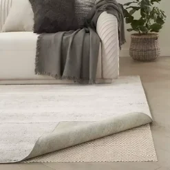 Ivory Gridlock Non-Slip Rug Pad, 3x4