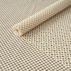 Ivory Gridlock Non-Slip Rug Pad, 6x9