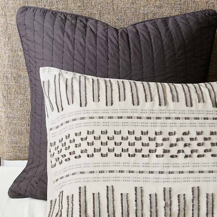 Ivory Jacquard King 3-pc. Comforter Set