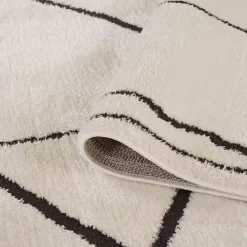 Ivory Moroccan Accent Rug, 2x3