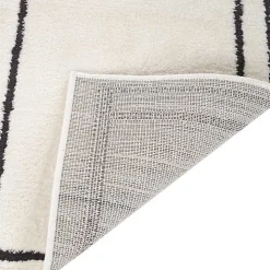 Ivory Moroccan Area Rug, 5x7