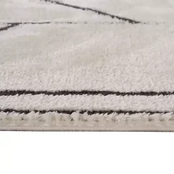 Ivory Moroccan Area Rug, 7x9