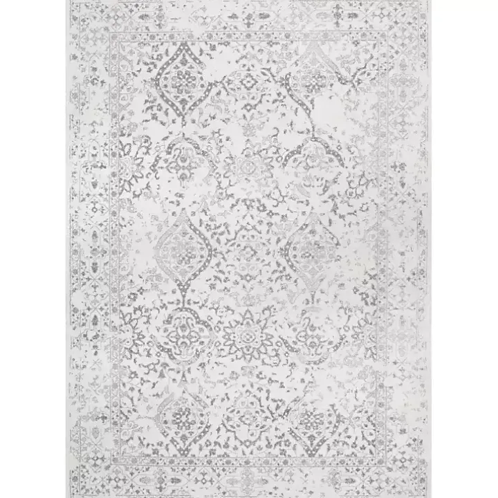 Ivory Odell Vintage Area Rug, 4x6