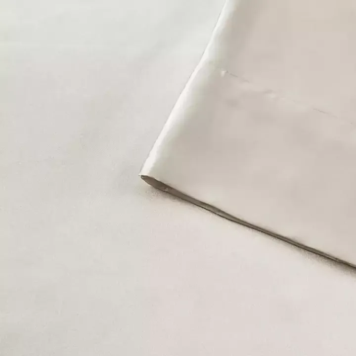 Ivory Satin 6-pc. King Sheet Set