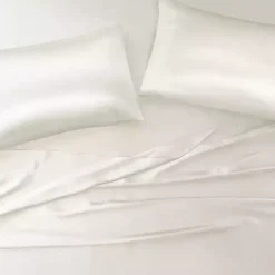 Ivory Satin 6-pc. King Sheet Set