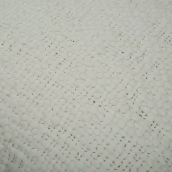 Ivory Soft Nubby Woven Pillow