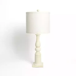 Ivory Spindle Charlotte Table Lamp