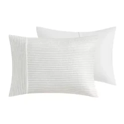 Ivory Striped Oversized King 3-pc. Comforter Set
