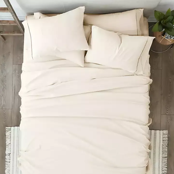 Ivory Ultra Soft 6-pc. California King Sheet Set
