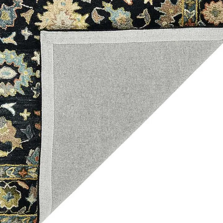 Jackson Black Hand-Tufted Area Rug, 8x10