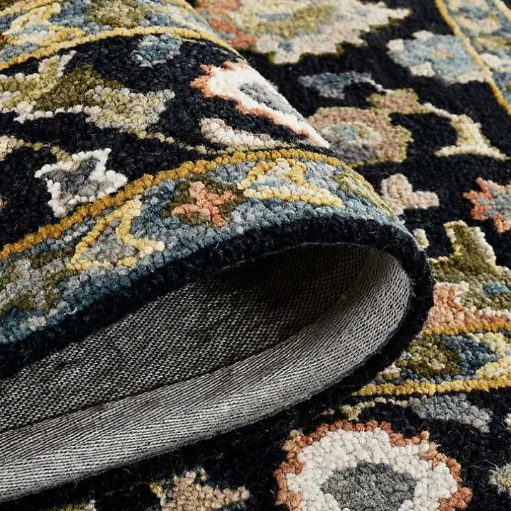 Jackson Black Hand-Tufted Area Rug, 8x10