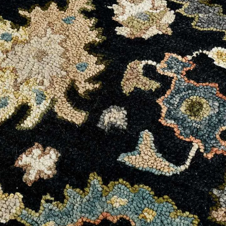 Jackson Black Hand-Tufted Area Rug, 8x10