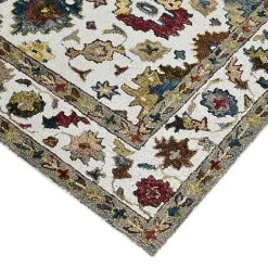 Jackson Ivory Hand-Tufted Area Rug, 5x7