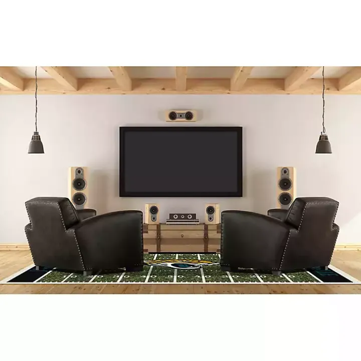Jacksonville Jaguars Home Field Area Rug, 6x8