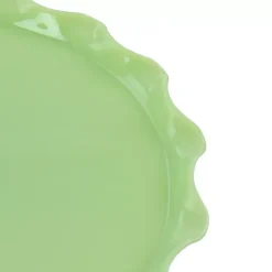 Jadeite Glass Martha Stewart Scalloped Cake Stand