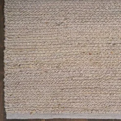 Jaxon Gray Natural Jute Area Rug, 4x6