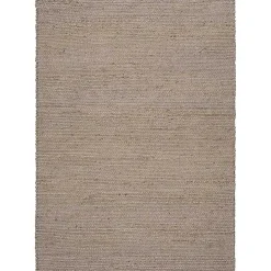 Jaxon Gray Natural Jute Area Rug, 5x7