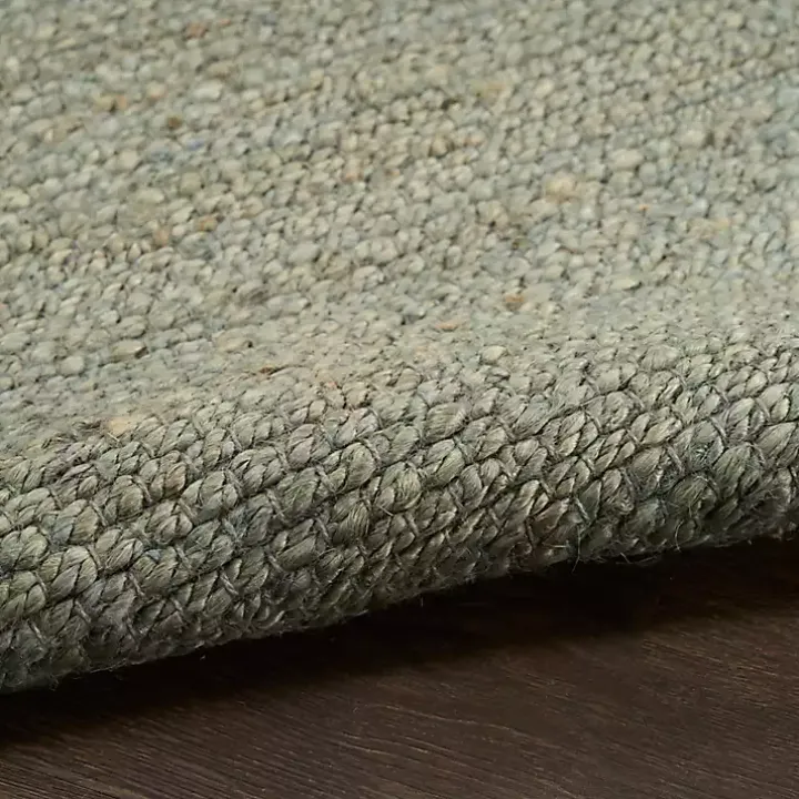 Jaxon Sage Natural Jute Area Rug, 8x10