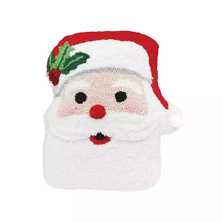 Jolly Old Saint Nicholas Shaped Pillow