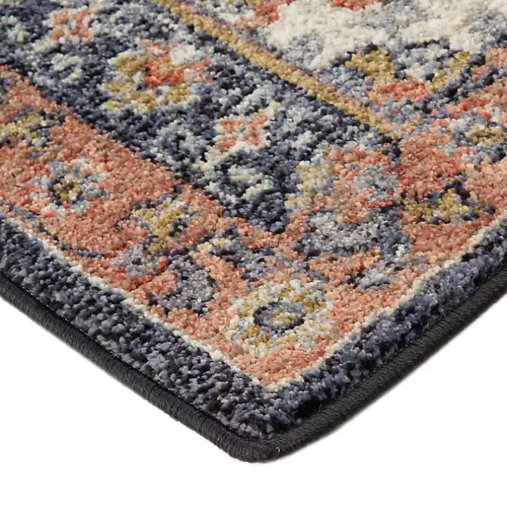Jordan Bea Navy Blue Area Rug, 6x9