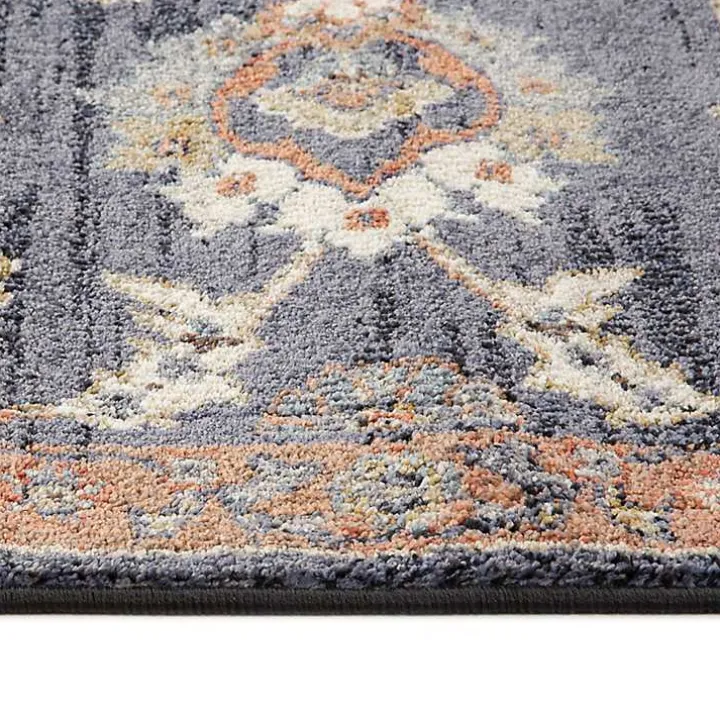 Jordan Bea Navy Blue Area Rug, 6x9
