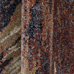 Jordan Delia Rust Area Rug, 5x7