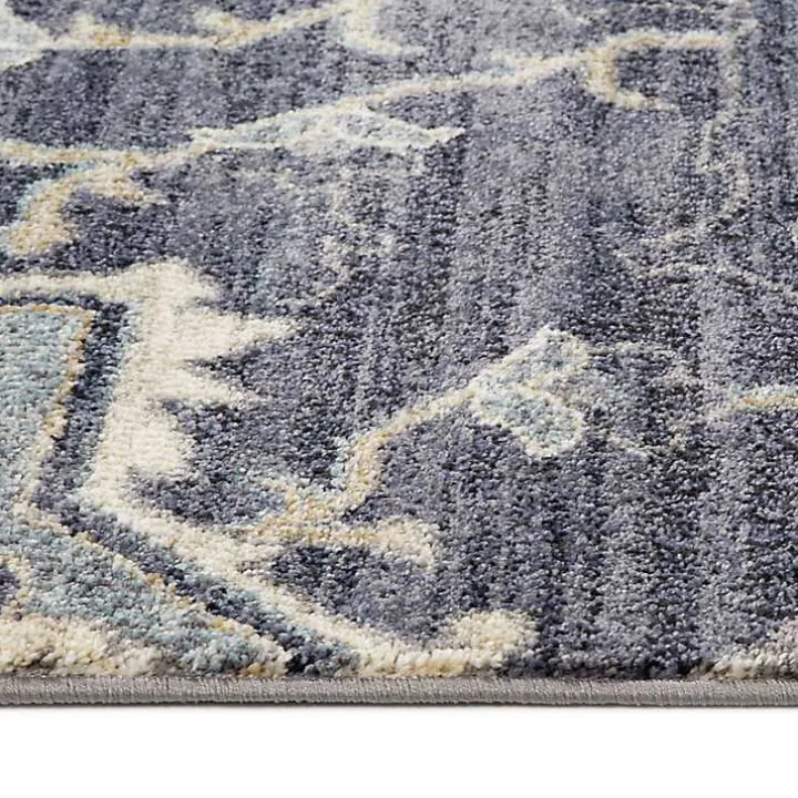 Jordan Eva Purple Medallion Area Rug, 7x10