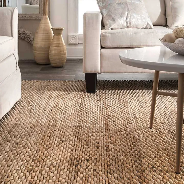 Jute Hand Woven Halsey Area Rug, 4x6