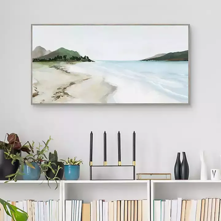 Kiss From A Wave Framed Wall Art