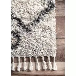 Kristi Shag Transitional Area Rug, 5x7