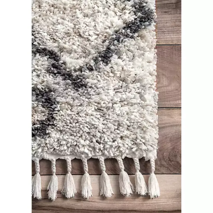 Kristi Shag Transitional Area Rug, 5x7