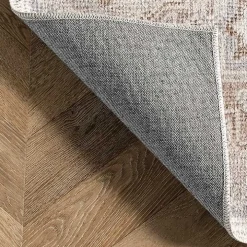 Krystin Distressed Washable Area Rug, 5x8