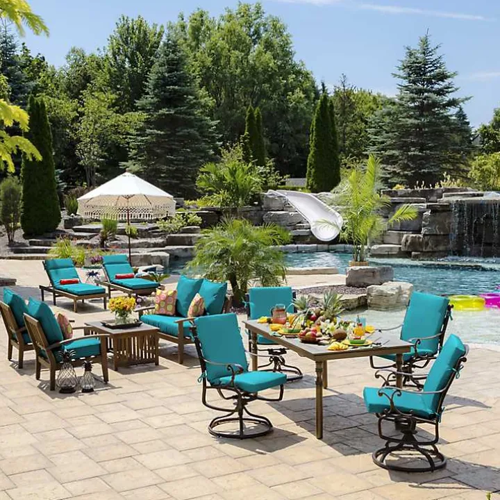 Lake Blue Leala Outdoor Chaise Cushion