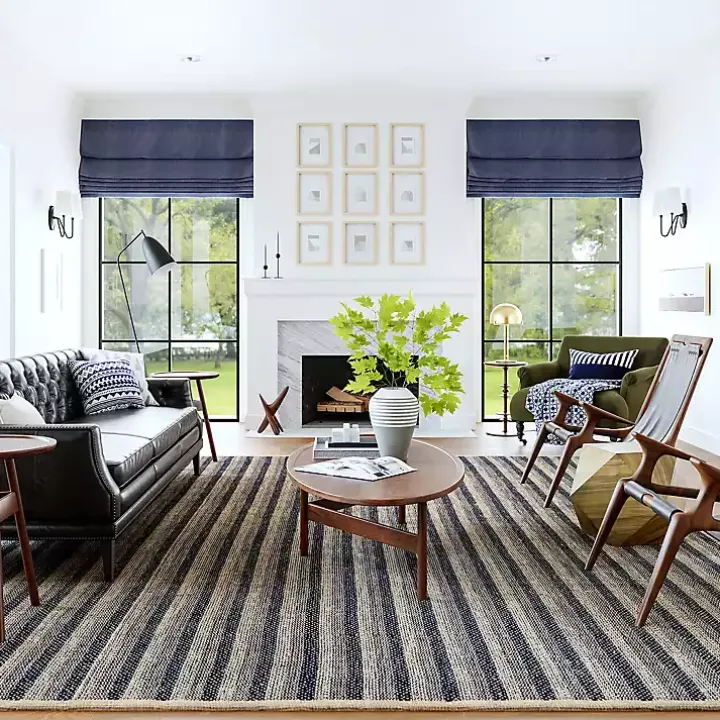 Lake Striped Emily Henderson x RugsUSA Rug, 5x8