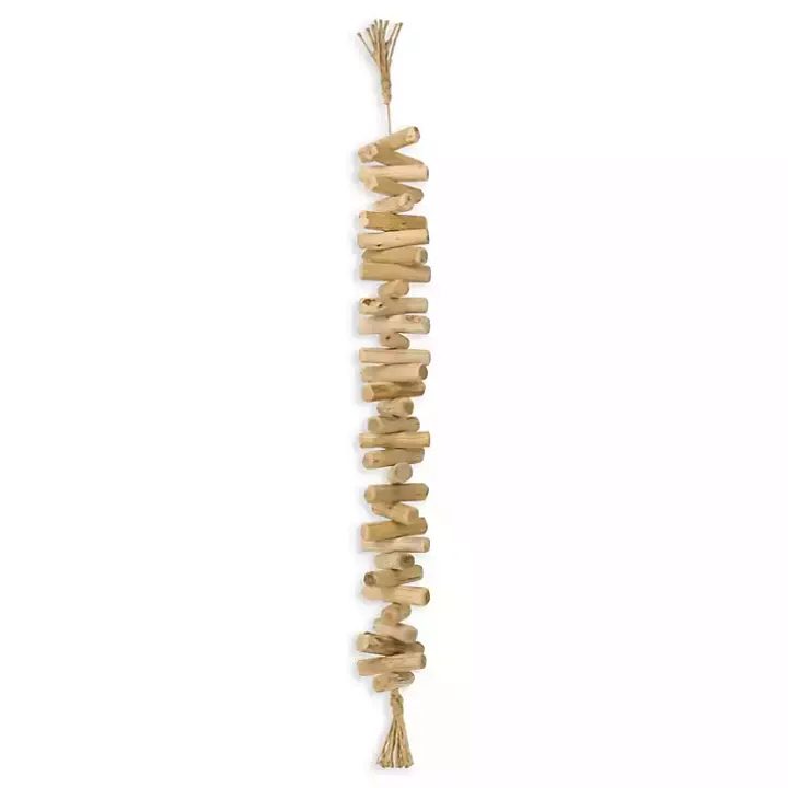 Large Natural Wood Branch Garland
