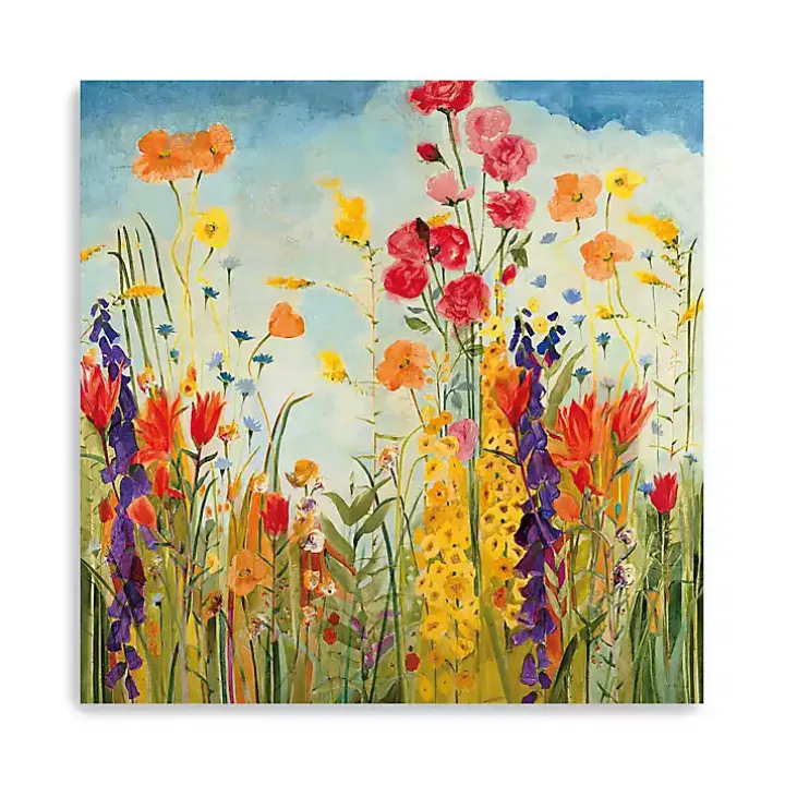 Laughter Giclee Canvas Art Print, 40x40 in.