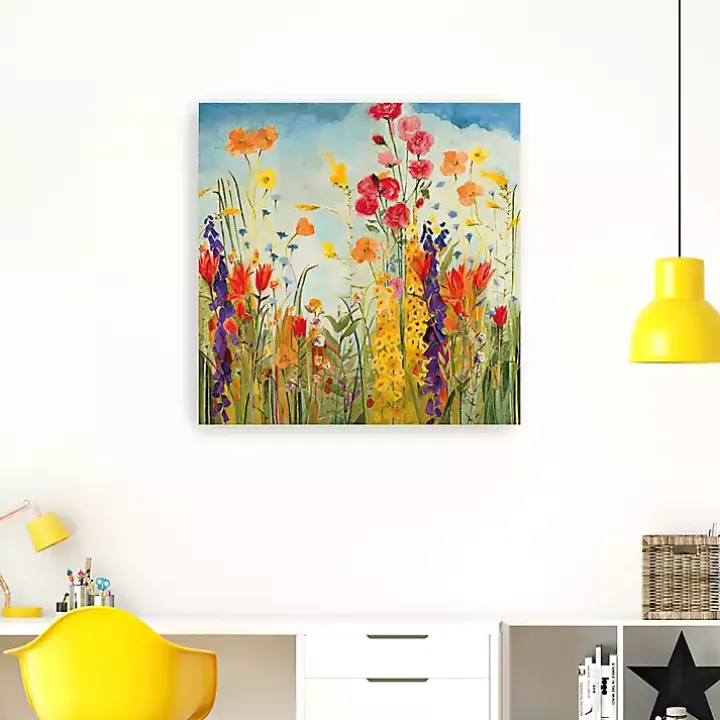Laughter Giclee Canvas Art Print, 40x40 in.