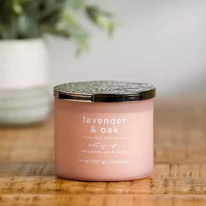 Lavender & Oak 3-Wick Jar Candle