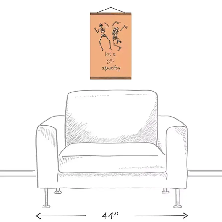 Let's Get Spooky Halloween Wall Art