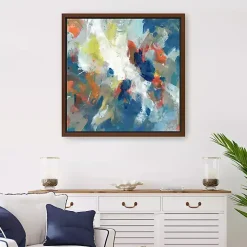 Levee Framed Giclee Canvas Art Print