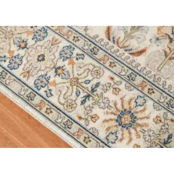 Light Beige Bohemian Area Rug, 5x7