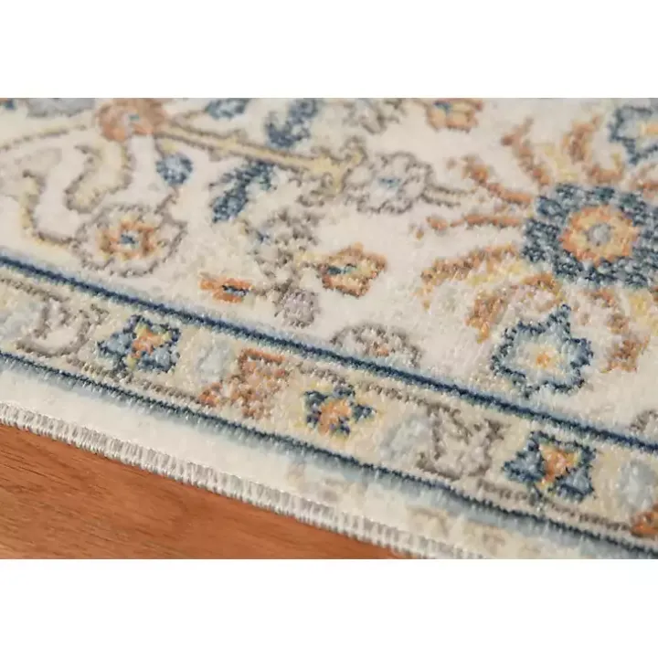 Light Beige Bohemian Area Rug, 7x9