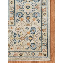 Light Beige Bohemian Area Rug, 7x9