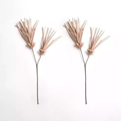 Light Brown Foam Floral Sprays, Set of 2