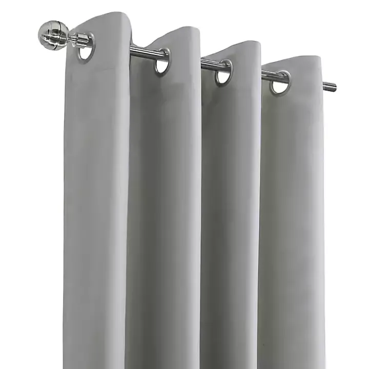 Light Gray Alpine Blackout Curtain Panel, 63 in.
