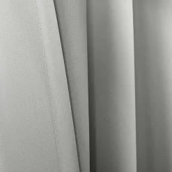 Light Gray Blackout Curtain Panel Set, 84 in.