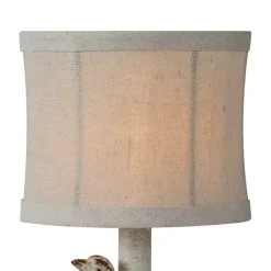 Light Gray June Bird Mini Table Lamps, Set of 2