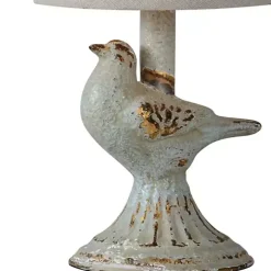 Light Gray June Bird Mini Table Lamps, Set of 2