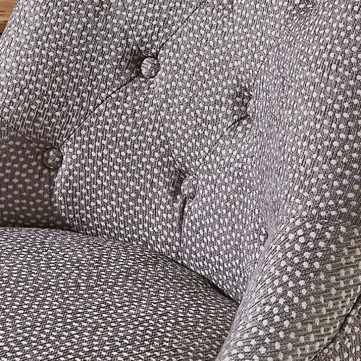 Light Gray Miller Tufted Office Chair