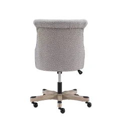 Light Gray Miller Tufted Office Chair